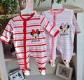 Disney Baby Mädchen Langarm Overall Schlafanzug Einteiller 2er Set -  Gr.62