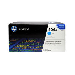 HP Color Toner CE251A 504A Cyan für HP Color LaserJet CP3525 CM3530 MFP, OVP