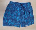 Arena  Badeshort  blau Motiv wie neu Gr. S sHORTS schwimmen sport