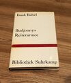 Isaak Babel - Budjonnys Reiterarmee | 1.-5. Tausend 1965 | Bibliothek Suhrkamp