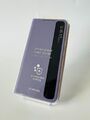 Original Samsung Schutzhülle Galaxy S21+ PLUS Clear View Flip Cover Case Violett