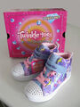 Skechers Kinder Glitzer Schuhe-Twinkle toes, leuchtender Straß, EUR 25, Einhorn