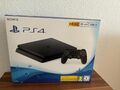 Neue Sony PlayStation 4 Slim 500 GB Spielkonsole mit DUALSHOCK 4 Controller OVP