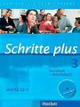 Schritte plus 3. Kursbuch + Arbeitsbuch mit Audio-CD zum... | Buch | Zustand gut