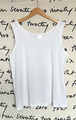 CARLO COLUCCI Herren Tank Top*T-Shirt*Gr.7 / XL*Weiß*Party*Strandbar*