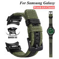 Nylon Armband für Samsung Galaxy Watch 7 6 5 4 40/44mm 4 6 Classic 42/43/46/47mm