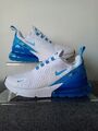 Nike Air Max 270, weiß/Universität blau"" GRÖSSE UK 6 EUR 40 (AH6789 118)