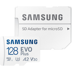 Original Samsung EVO Plus Micro SD Karte 128GB / 512GB