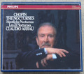 FRÉDÉRIC CHOPIN - THE NOCTURNES - CLAUDIO ARRAU, PIANO - 2 CDs