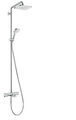 hansgrohe Croma E Showerpipe 280 1jet mit Wannenthermostat, 27687000