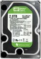 FESTPLATTE WESTERN DIGITAL 2TB GREEN WD20EARS SATA II 64MB 7200U/min 3.5"