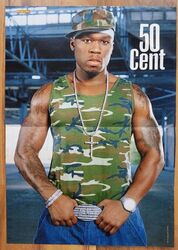 50Cent – 50 Cent – Blog 27– Poster A3 Popcorn Bild