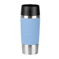 EMSA N2010700 Travel Mug Waves Thermobecher Puderblau