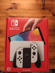 Nintendo Switch OLED-Modell HEG-001 64GB Handheld-Spielekonsole - Weiß