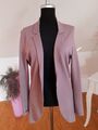 RICH & ROYAL Cardigan Jersey Jacke Gr. L Altrosa Damen Stretch SEHR GUT 👍 