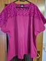 Damen T-Shirt Pink Gr. 56