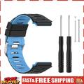 Silicone Smart Watch Band Double Color Wrist Strap for Garmin Forerunner 920XT S