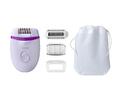 Philips Epilierer Satinelle Compact 4 Zubehör Set effizient Setzinbegriff