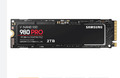 SAMSUNG 980 PRO, PS 5 kompatibel, 2 TB SSD M.2 via NVMe, intern