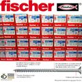 FISCHER Power Fast II SCHRAUBEN Teilgewinde Torx Holzschrauben Universalschraube