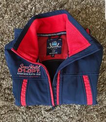 Soccx Softshelljacke Damen Gr.40/L Blau/rot 