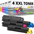 4x XL TONER KARTUSCHEN für Kyocera TK-580 ECOSYS P6021 cdn FS C 5150dn