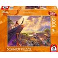 Schmidt Spiele Puzzle - Disney - König der Löwen, 1000 Teile