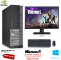 SCHNELLES GAMING DELL BÜNDEL TOWER PC VOLLSET COMPUTERSYSTEM INTEL I3 8GB 1TB GT710