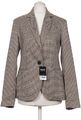 ZARA Blazer Damen Business Jacke Kostümjacke Gr. EU 34 Beige #ehzkkjx