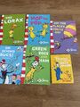 Dr. Seuss Buchpaket Inc. grüne Eier und Schinken, der Lorax, oh, die Orte, an die Sie gehen werden