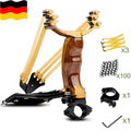 PROFI STEINSCHLEUDER Zwille Sports Schleuder Slingshot Ersatzgummi Wild Jagd DE