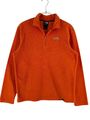 THE NORTH FACE 1/4 Zip Neck Orange Fleecepullover Pullover Herren Gr. M