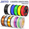 JAYO 3D Drucker Filament PLA Matte SILK PLA+ PETG 1,75MM Easy ABS Nicht spröde