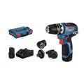 Bosch Professional Akku-Bohrschrauber GSR 12V-35 FC 12Volt 2x 3.0 Ah Li-Ion Akku