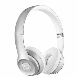 Beats SOLO2 Cuffie Wireless Silver Ohrhörer Ohne Drähte Musik PC