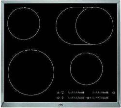 AEG HK654850XB Glaskeramik-Kochfeld, autark, 60er Breite