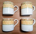 WEDGWOOD HOME - FLORENZ MUSTER - FEINE PORZELLANTASSEN X 4