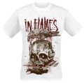 In Flames T-Shirt Herren All For Me weiß Band-Merch, Bands