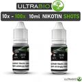 Nikotin Shots 20mg ULTRABIO 10ml Shots VG/PG 50/50 70/30 Shot Base für E-Liquid