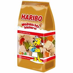 Haribo Weihnachtsbäckerei 250g Packung