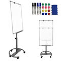 Flipchart Whiteboard Konferenztafel mit Rollen Ständer Magnetisch Whiteboard TOP