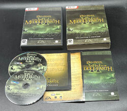 PC SPIEL" HERR DER RINGE SCHLACHT UM MITTELERDE II (2) " COLLECTOR´S EDITION