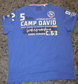 CAMP DAVID ღღ T-Shirt kurzarm ღღ blau & Motivღღ Gr. XXXL ღღ