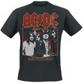 AC/DC Highway To Hell Tour '79 Männer T-Shirt schwarz  Männer Band-Merch, Bands