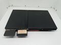 PS2 Konsole Slim Schwarz Sony Playstation 2 PAL SCPH-75004 Beschreibung Lesen !!