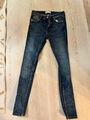 Damen Jeans von Zara, Gr. 34, slim fit, Fb. blau