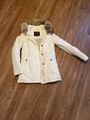 Woolrich  Arctic Parka Damen Gr. S in Creme Weiss, Wenig getragen.