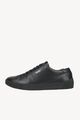 Hugo Boss Herren Schuhe Sneaker Gr. 45 Schwarz Leder Lederschuhe