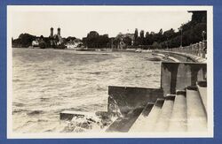 Friedrichshafen am Bodensee 1930, am Strand