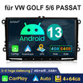 Android 13 Carplay Autoradio GPS NAVI RDS Für VW GOLF 5 6 Touran EOS Tiguan Polo